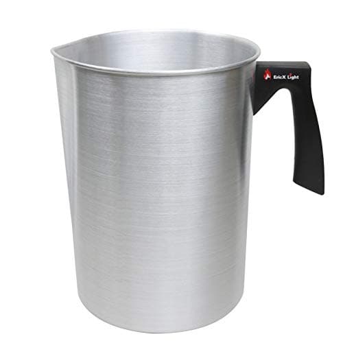 EricX Light Candle Making Pouring Pot, 4 lb capacity