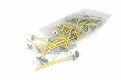 Beeswax-Coated Square Braid Votive Wicks #2/0, 80 Count