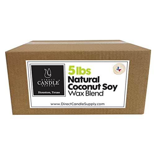 Direct Candle Supply Coconut Soy Wax Slab, 5 lb