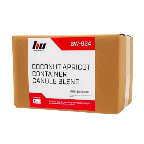 Blended Waxes Coconut Apricot Wax Pastilles, 10 lb