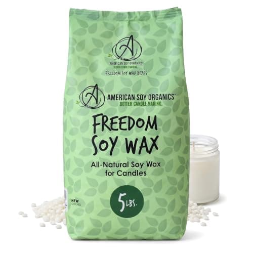 American Soy Organics Freedom Soy Wax Beads, 5 lbs