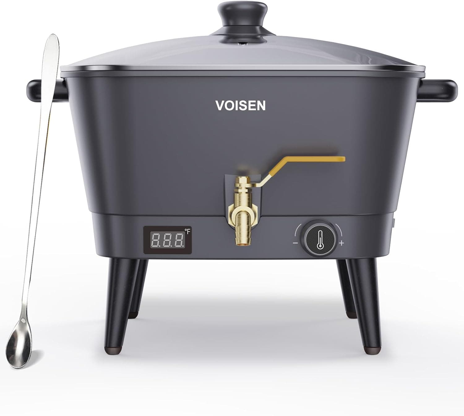 VOISEN 8 qt Electric Wax Melter with Spout