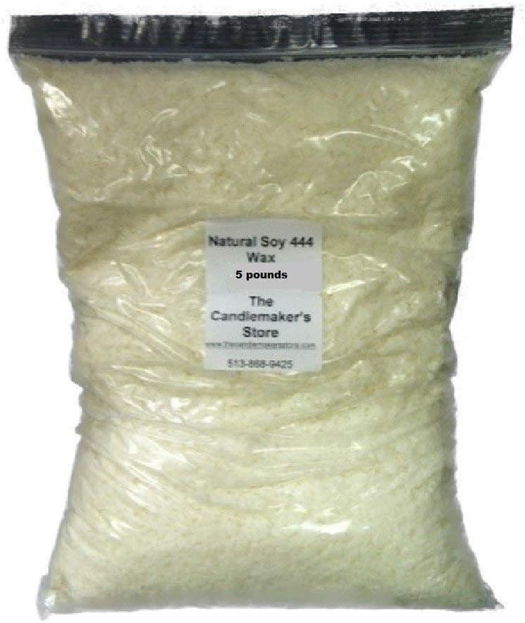 Natural Soy 444 Wax, 5 lb Bag