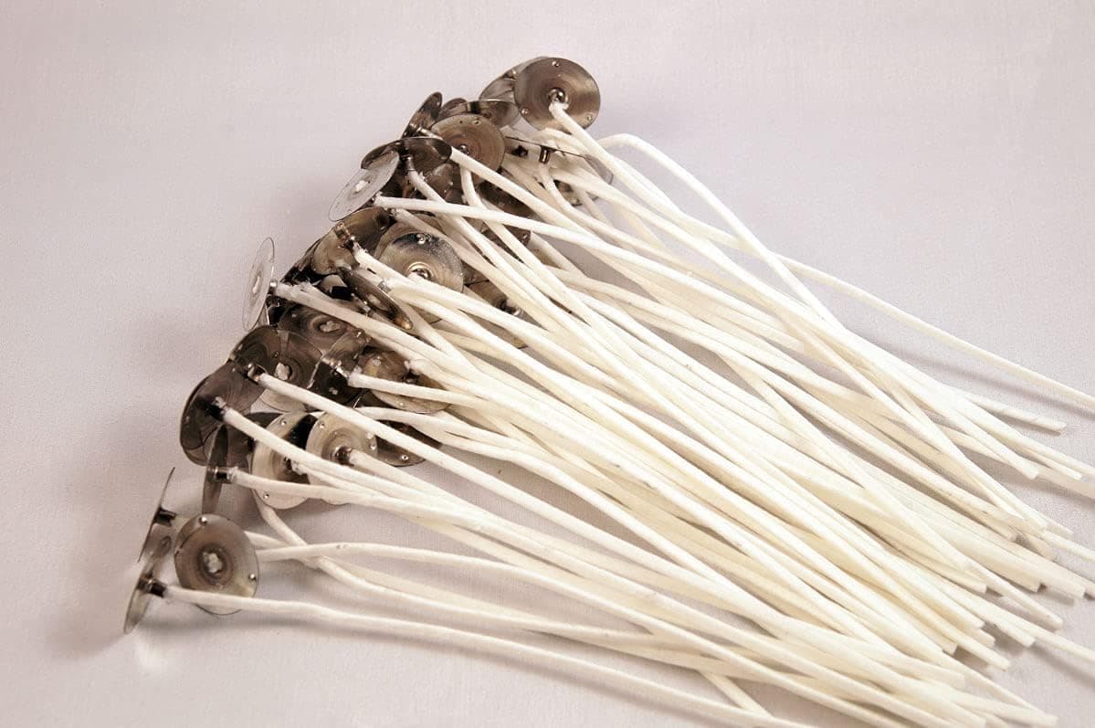 LX 16 Pre-Tabbed Candle Wicks, 50 Pack, 6 inch