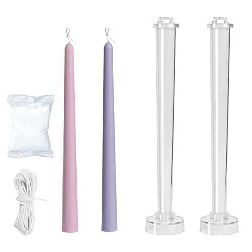Classic Tall Taper Candle Mold, 10.24 in, 2-Pack product photo