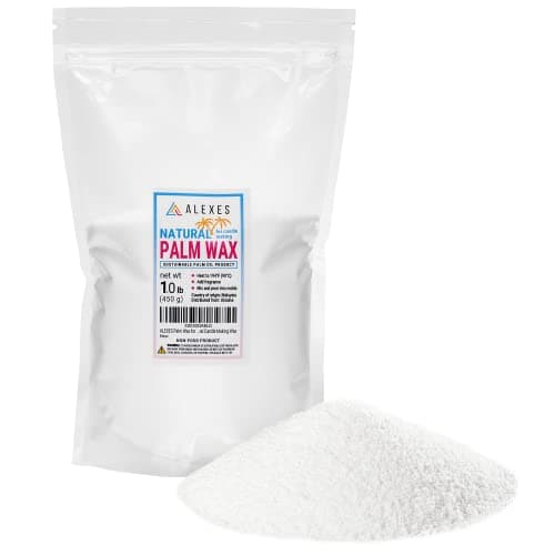 ALEXES Palm Wax for Candle Making, 1 lb Flakes product photo