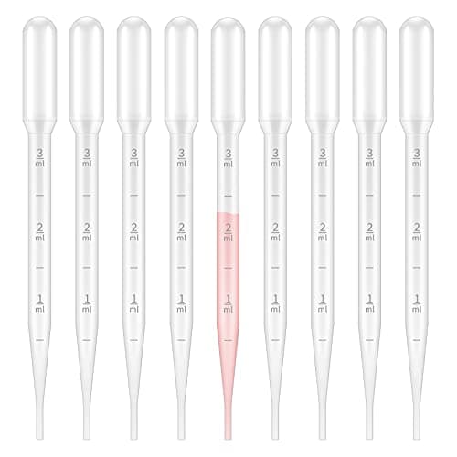 KINGLAKE Graduated Transfer Pipettes, 3 ml, 100 Pack product photo