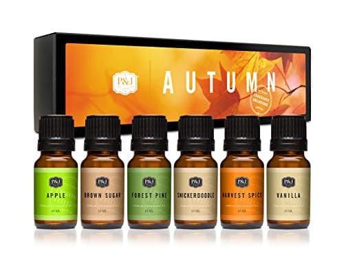 P&J Fragrance Oil Autumn Set, 6 scents