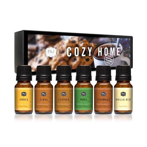 P&J Trading Cozy Home Fragrance Oil Set product photo