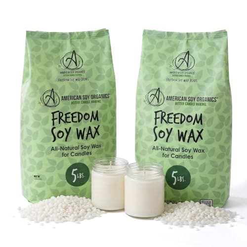 American Soy Organics Freedom Soy Wax Beads, 10 lbs product photo