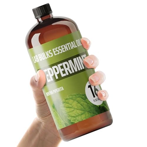Lab Bulks Peppermint Essential Oil, 16 fl oz product photo