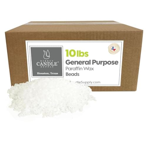 Fully Refined Paraffin Candle Wax Beads, 10 lb product photo