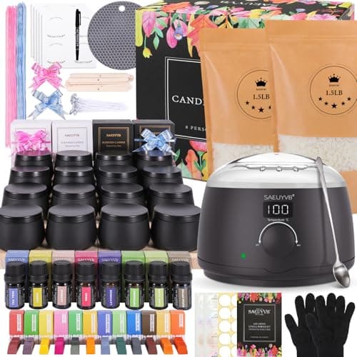 SAEUYVB Candle Making Kit for Adults with Hot Plate product photo
