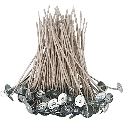 CD 10 Pre-Tabbed Candle Wicks for Soy Candles, 100 pcs product photo