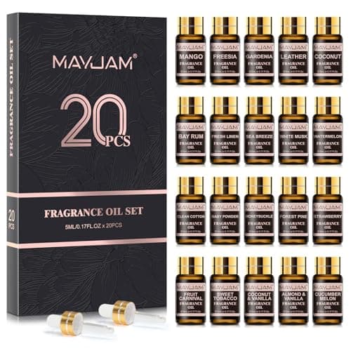MAYJAM Essential Oils Set for Diffusers, Soap and Candle Making product photo