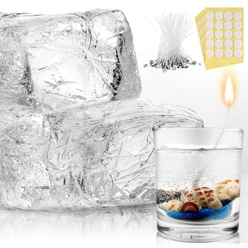 Heigble Gel Candle Wax, 3.3 lb, with Wicks and Stickers product photo