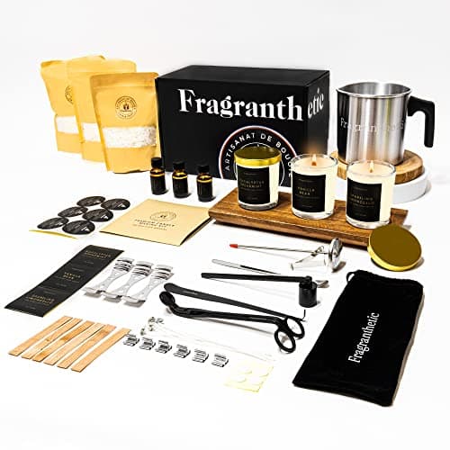 Fragranthetic Luxury Candle Making Kit with Glass Jars product photo