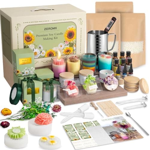 ZEROMX Candle Making Kit for Adults Beginners Full Set product photo