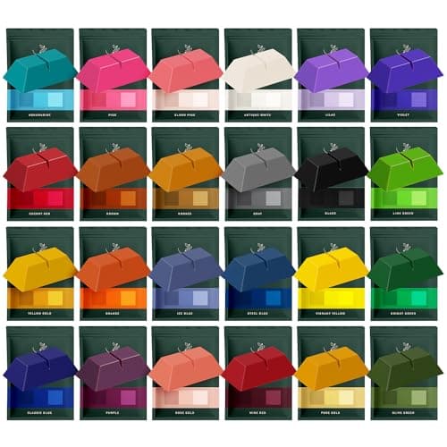 Hearth & Harbor Natural Candle Dye Blocks for Soy Wax, 24 Colors product photo