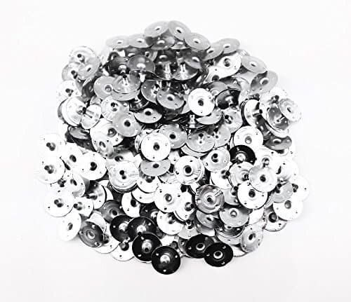 Honbay Metal Wick Sustainer Tabs, 20 mm, 250 Pack product photo