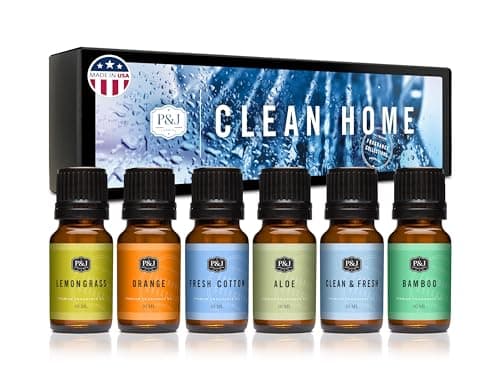 P&J Fragrance Oil Clean Home Set, 6 scents product photo